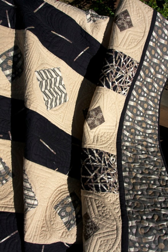 "Shattered" by Tiffany Hayes of Needle in a Hayes Stack using Pop Rox fabric by Carol Van Zandt for Andover Fabrics, Inc. "Shattered" by Tiffany Hayes of Needle in a Hayes Stack using Pop Rox fabric by Carol Van Zandt for Andover Fabrics, Inc.