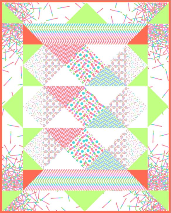 Pop Rox quilt by Carol Van Zandt Pop Rox quilt by Carol Van Zandt