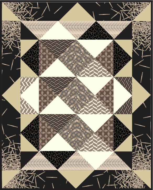 Pop Rox quilt by Carol Van Zandt Pop Rox quilt by Carol Van Zandt