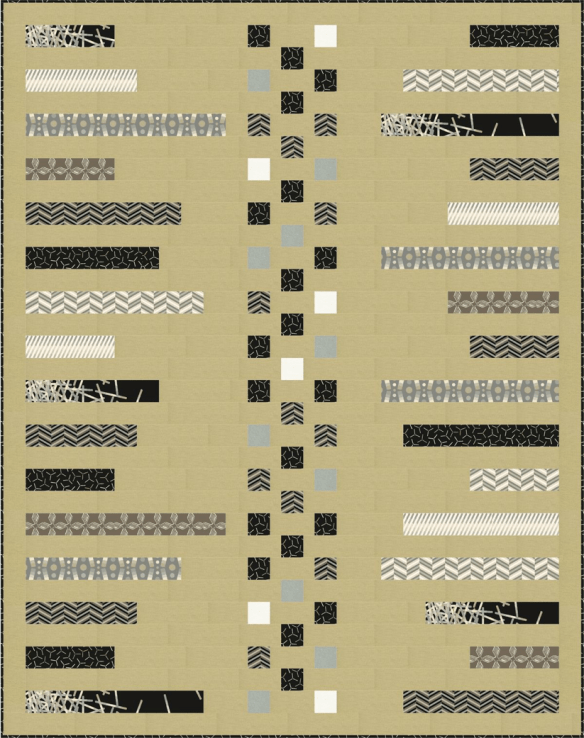 Latte Lattice Quilt by Vanilla Latte Quilts using Pop Rox by Carol Van Zandt Latte Lattice Quilt by Vanilla Latte Quilts using Pop Rox