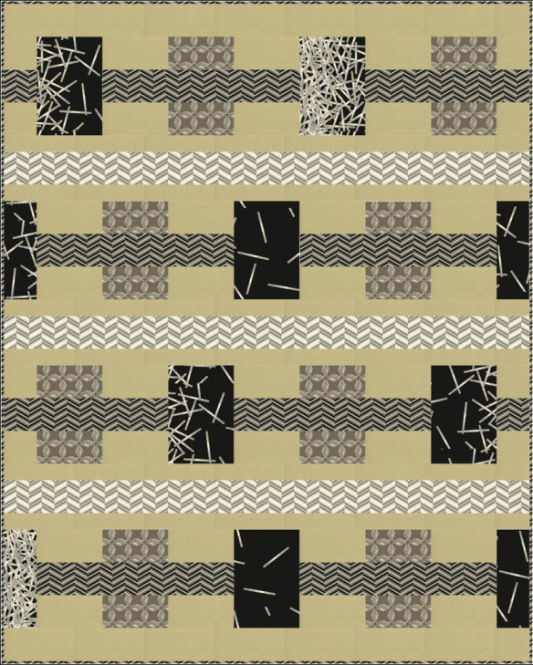 Modern Gem quilt by Vanilla Latte quilts using Pop Rox by Carol Van Zandt Modern Gem quilt by Vanilla Latte quilts using Pop Rox by Carol Van Zandt