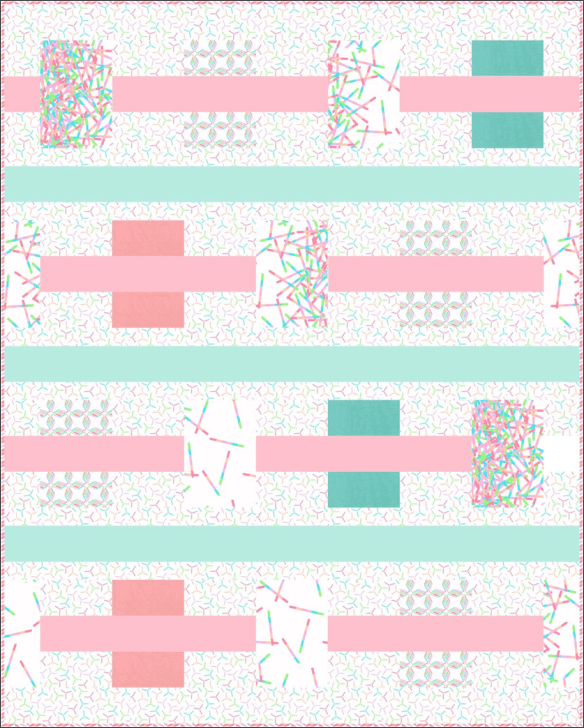 Modern Gem quilt by Vanilla Latte quilts using Pop Rox by Carol Van Zandt Modern Gem quilt by Vanilla Latte quilts using Pop Rox by Carol Van Zandt