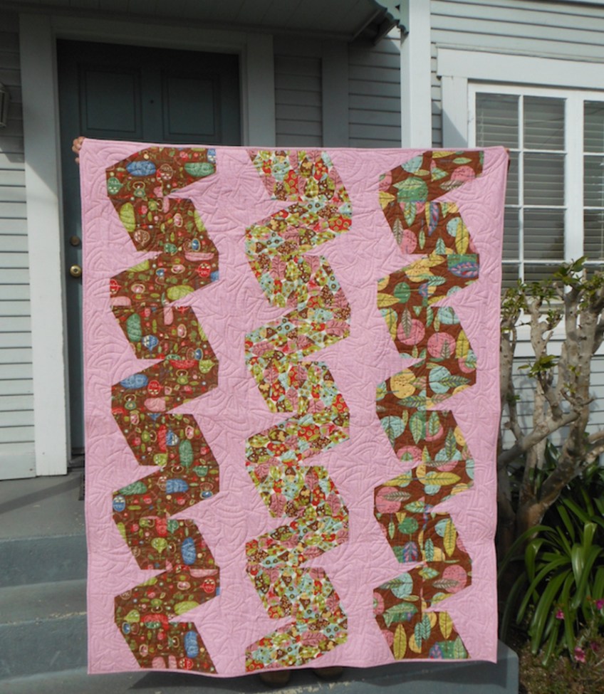 Tweet Tweet Twist by Karen Foster, Capitola Quilter