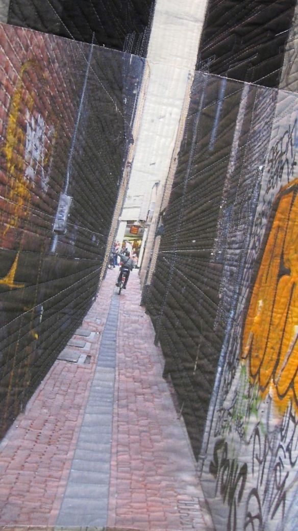 Amsterdam Alley: The Shortcut between by Leslie Tucker Jenison