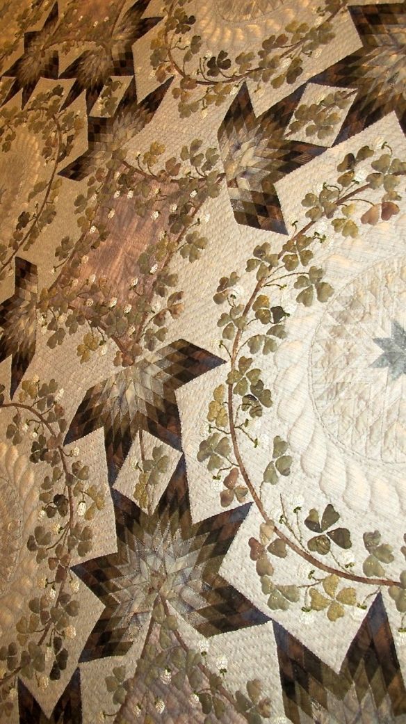 detail of Green Message by Naoko Takeshita