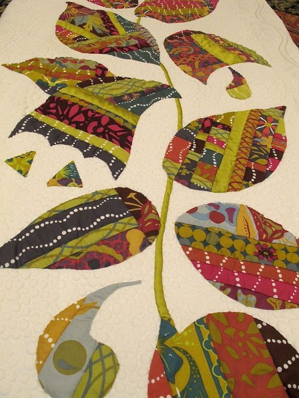 Lucky Penny by Alison Glass for Andover Fabrics, quilted by Lisa Sipes