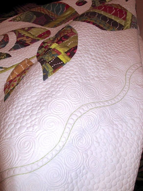 Lucky Penny by Alison Glass for Andover Fabrics, quilted by Lisa Sipes