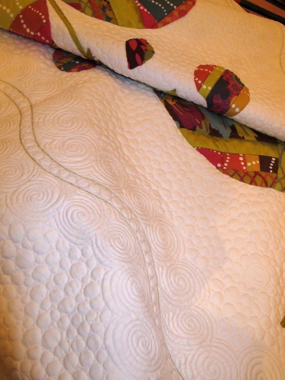 Lucky Penny by Alison Glass for Andover Fabrics, quilted by Lisa Sipes