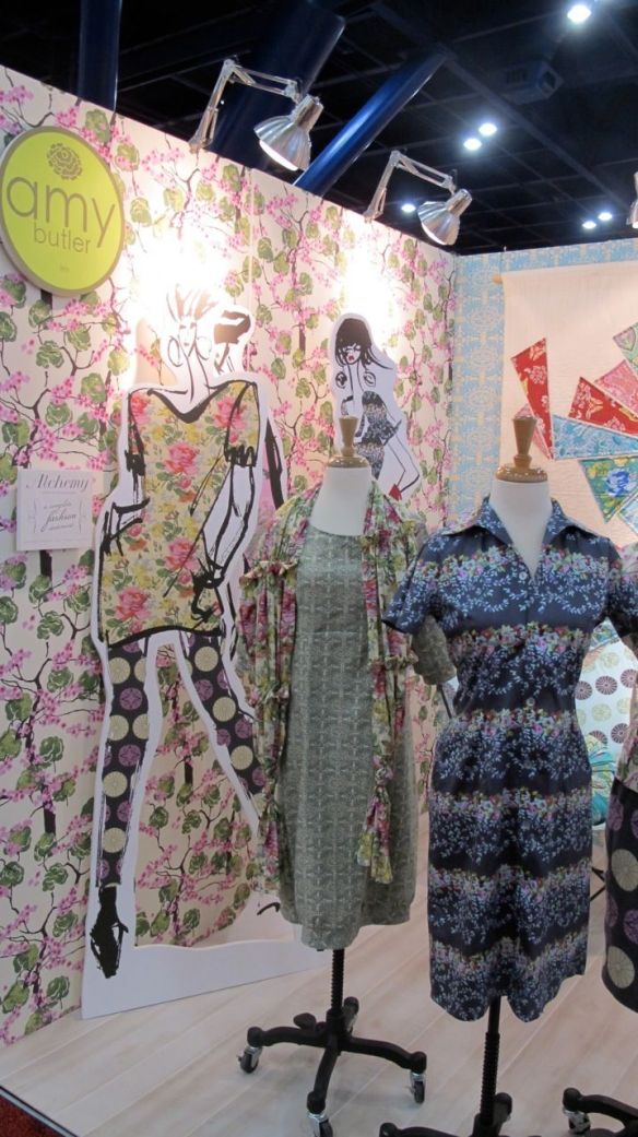 Amy Butler Booth, Quilt Market Houston 2012