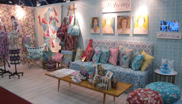 Amy Butler Booth Quilt Market Houston 2012