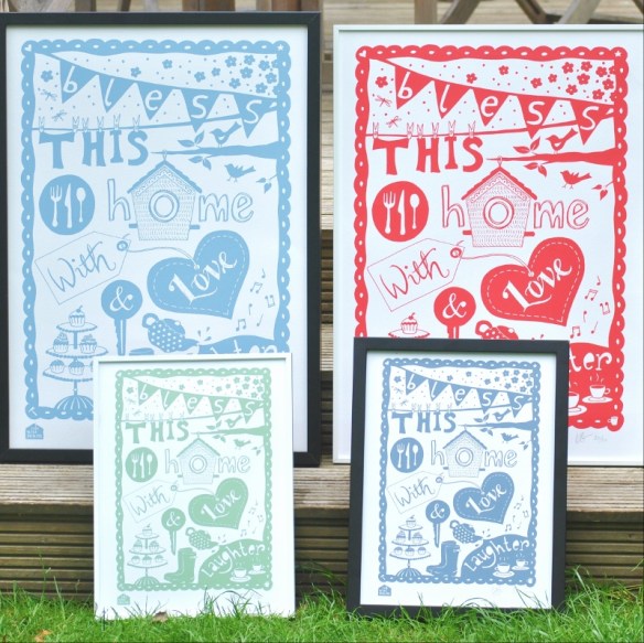 Bless This Home art print from The Wise House Bless This Home art print from The Wise House