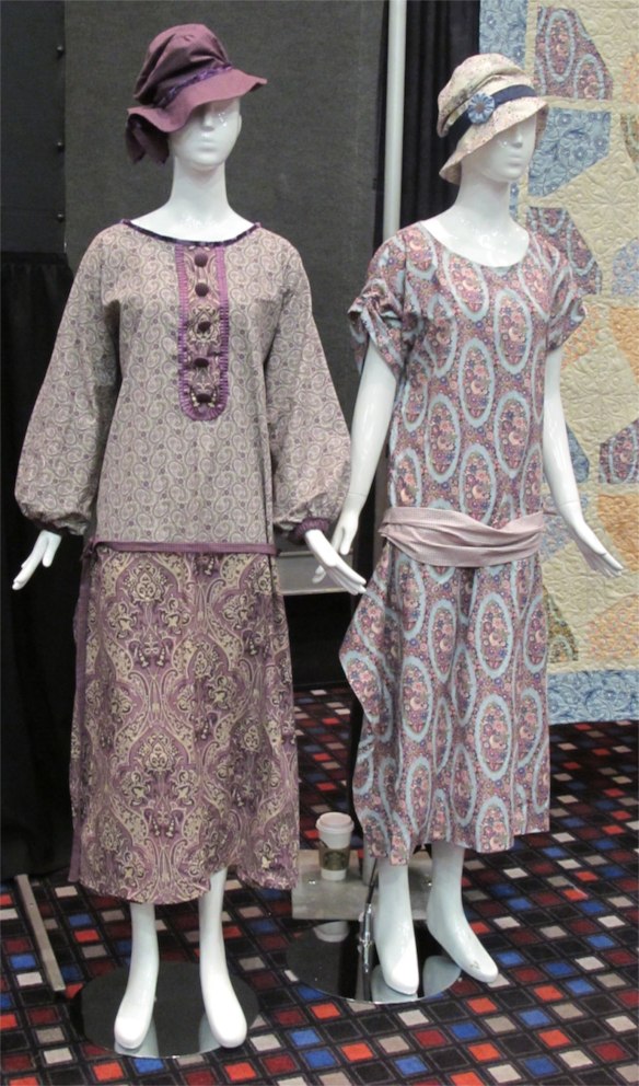 Authentic 1920's Hat and One Hour Dress Patterns by eVINTAGEpatterns using Downton Abbey fabrics by Kathy Hall Authentic 1920's Hat and One Hour Dress Patterns by eVINTAGEpatterns using Downton Abbey fabrics by Kathy Hall