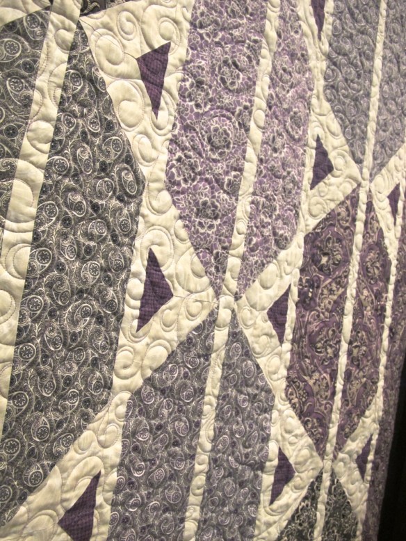 detail of Counterpoint Quilt by Mountainpeek Creations using Downton Abbey fabric by Kathy Hall detail of Counterpoint Quilt by Mountainpeek Creations using Downton Abbey fabric by Kathy Hall