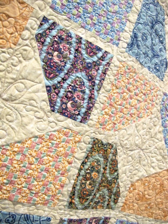 detail of Abbey Star Quilt by Mountainpeek Creations using Downton Abbey fabrics by Kathy Hall detail of Abbey Star Quilt by Mountainpeek Creations using Downton Abbey fabrics by Kathy Hall