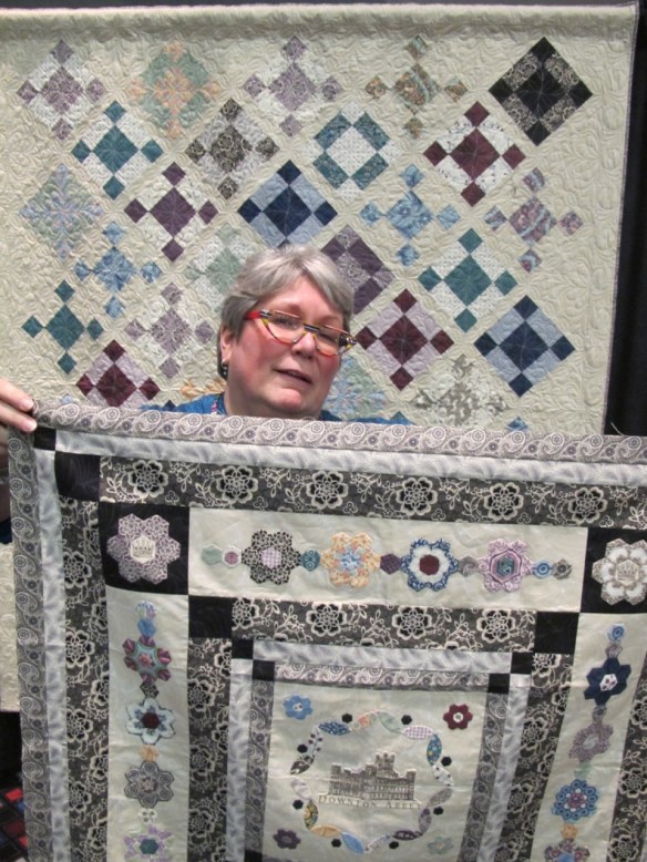 The Kathy Hall, designer of the Downton Abbey fabric collection The Kathy Hall, designer of the Downton Abbey fabric collection