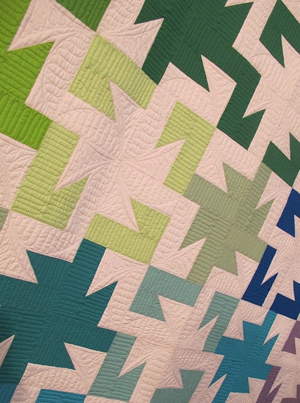 Sparkler by Lee Heinrich, quilted by Jeny Pedigo Sparkler by Lee Heinrich, quilted by Jeny Pedigo