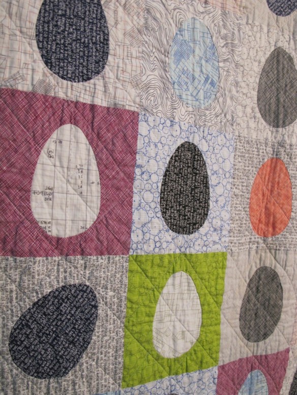 Archicoop by Jenna Brand using The Painted Pebbles Quilt by Rossie Hutchinson and Architextures fabric by Carolyn Friedlander Archicoop by Jenna Brand using The Painted Pebbles Quilt by Rossie Hutchinson and Architextures fabric by Carolyn Friedlander