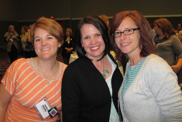Becky from Patchwork Posse, Caroline from SEWCANSHE, and Heather from The Sewing Loft Becky from Patchwork Posse, Caroline from SEWCANSHE, and Heather from The Sewing Loft