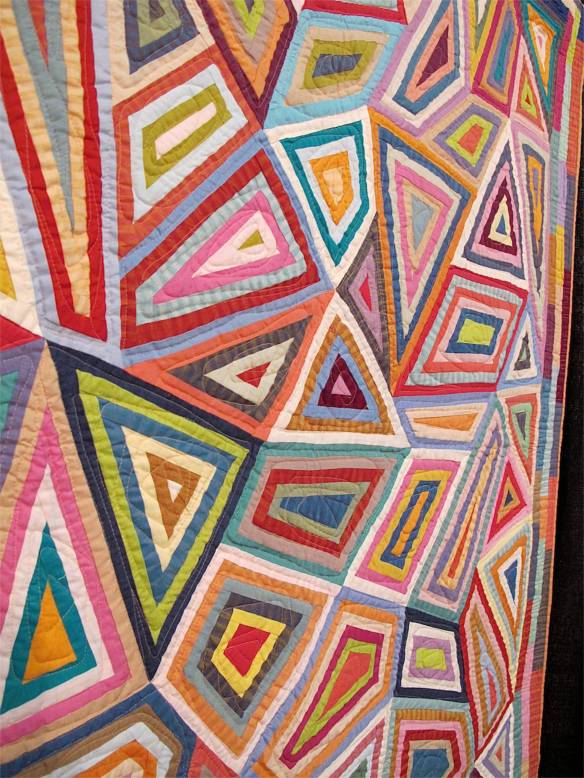 AFRICAN COLLAGE, by Kaffe Fassett and Liza Prior Lucy, quilted by Judy Irish AFRICAN COLLAGE, by Kaffe Fassett and Liza Prior Lucy, quilted by Judy Irish