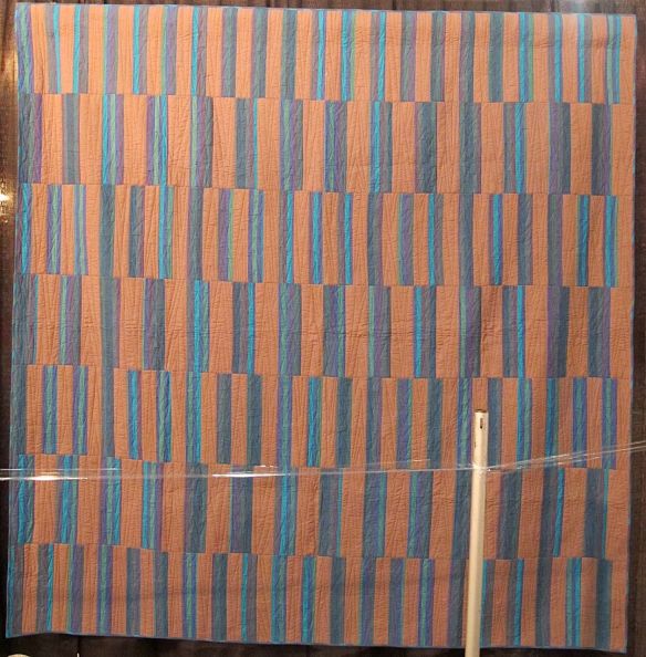 AFRICAN STRIPE, by Kaffe Fassett and Liza Prior Lucy, quilted by Judy Irish AFRICAN STRIPE, by Kaffe Fassett and Liza Prior Lucy, quilted by Judy Irish