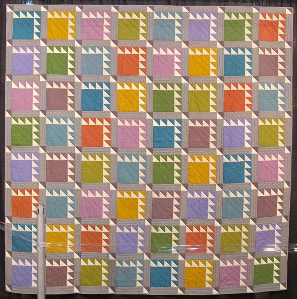 LADY OF THE LAKE, by Kaffe Fassett and Liza Prior Lucy, quilted by Judy Irish LADY OF THE LAKE, by Kaffe Fassett and Liza Prior Lucy, quilted by Judy Irish