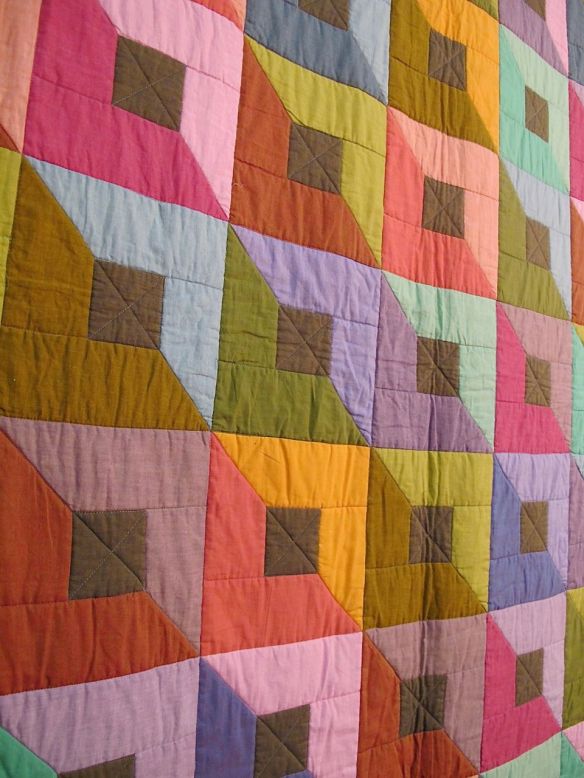 TWO TONED BOXES, by Kaffe Fassett and Liza Prior Lucy, quilted by Judy Irish TWO TONED BOXES, by Kaffe Fassett and Liza Prior Lucy, quilted by Judy Irish