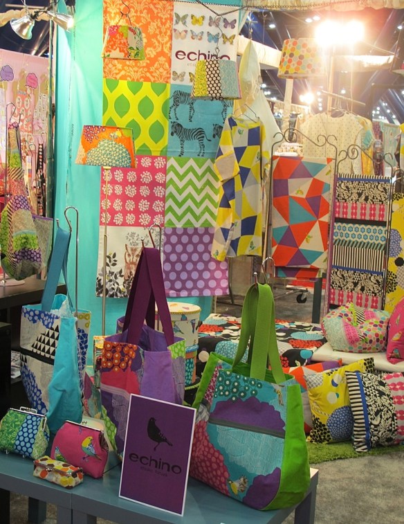 Seven Islands/ Echino Booth at Quilt Market Seven Islands/ Echino Booth at Quilt Market