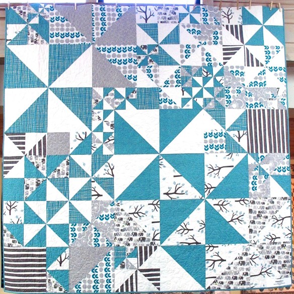 Pinwheels by Ashley Pevy, quilted by Marla Monson, p. 42 of Quilts! Quilts!! Quilts!!! 3rd edition Pinwheels by Ashley Pevy, quilted by Marla Monson, p. 42 of Quilts! Quilts!! Quilts!!! 3rd edition