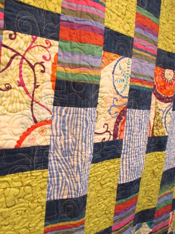 Rectangles by Diana Mc Clun and Laura Nownes, machine quilted by Kathy August<br />p. 22 of Quilts! Quilts!! Quilts!!! Rectangles by Diana Mc Clun and Laura Nownes, machine quilted by Kathy August<br />p. 22 of Quilts! Quilts!! Quilts!!!