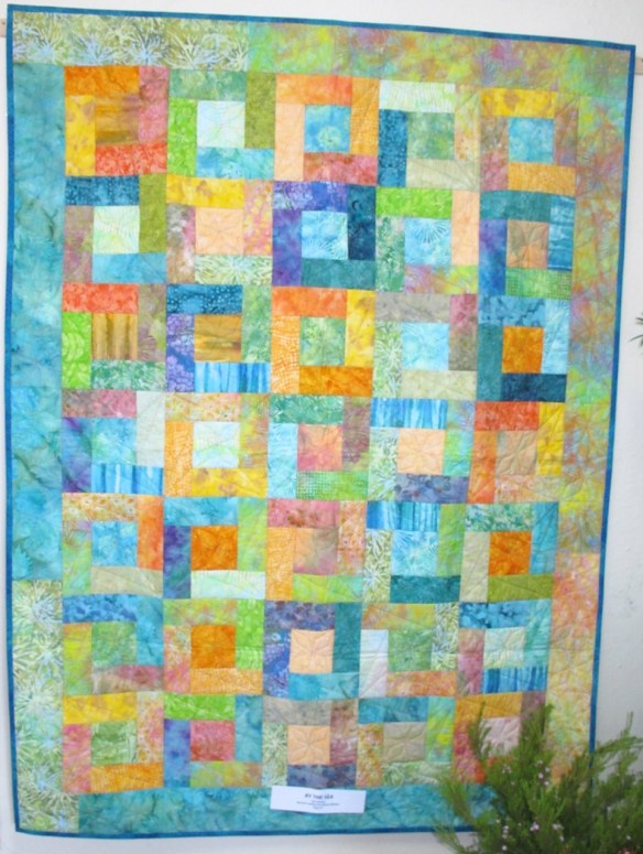 By The Sea by Gail Abeloe, quilted by Sharon Winter, p. 37 of Quilts! Quilts!! Quilts!!! 3rd edition By The Sea by Gail Abeloe, quilted by Sharon Winter, p. 37 of Quilts! Quilts!! Quilts!!! 3rd edition