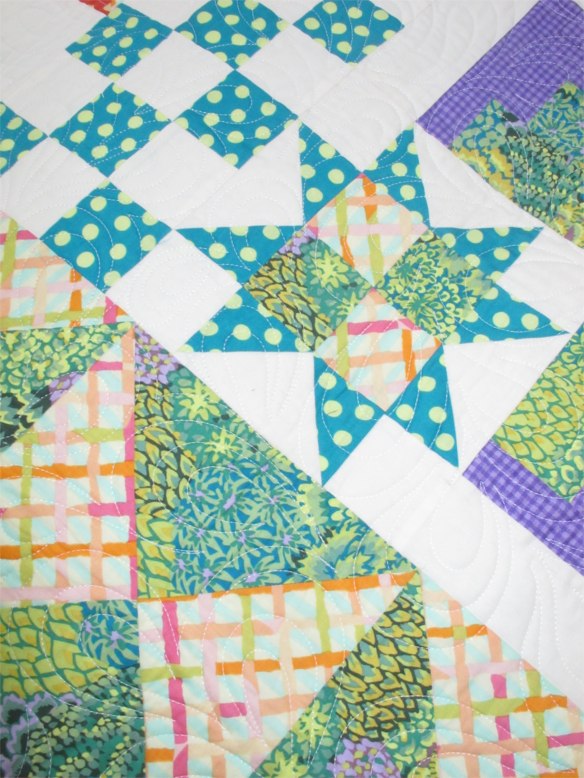 Beginning Sampler by Laura Nownes, quilted by Marla Monson, p. 178 of Quilts! Quilts!! Quilts!!! 3rd edition Beginning Sampler by Laura Nownes, quilted by Marla Monson, p. 178 of Quilts! Quilts!! Quilts!!! 3rd edition