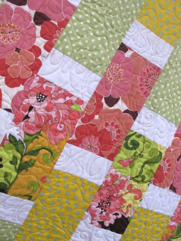 Rectangles by Diana Mc Clun and Laura Nownes, machine quilted by Kathy August Rectangles by Diana Mc Clun and Laura Nownes, machine quilted by Kathy August