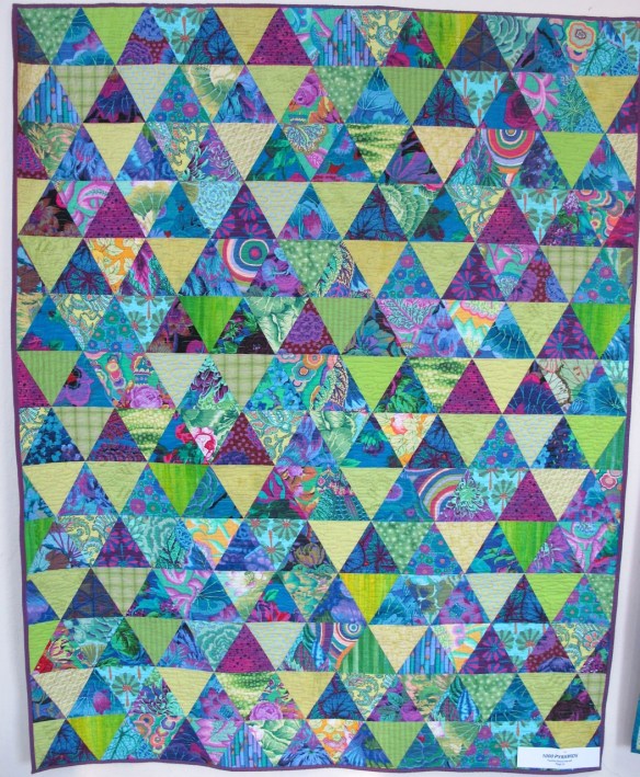 1000 Pyramids by Pauline Stone Pearsall, p. 52 of Quilts! Quilts!! Quilts!!! 3rd edition 1000 Pyramids by Pauline Stone Pearsall, p. 52 of Quilts! Quilts!! Quilts!!! 3rd edition