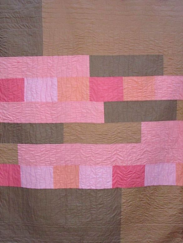 Back of Sugar Pop Quilt by Carol Van Zandt