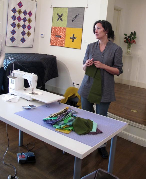 Sherri Lynn Wood kicking off the workshop Sherri Lynn Wood kicking off the workshop