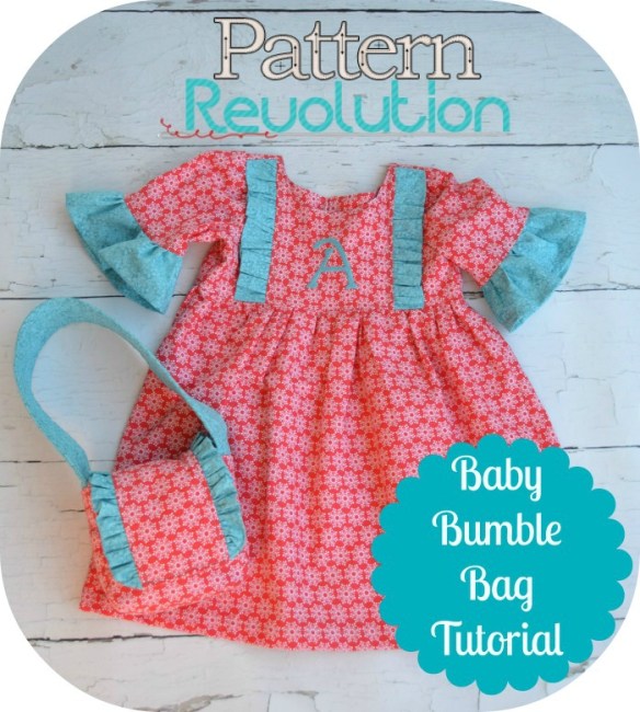Free Baby Bumble Bag Tutorial from patternrevolution.com Free Baby Bumble Bag Tutorial from patternrevolution.com