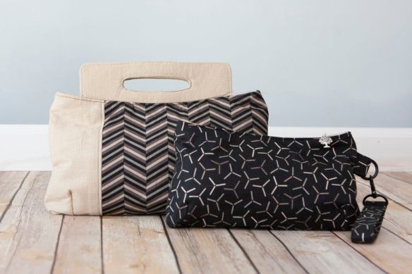 Coraline Clutch by Swoon Sewing Patterns using Pop Rox by Carol Van Zandt Coraline Clutch by Swoon Sewing Patterns