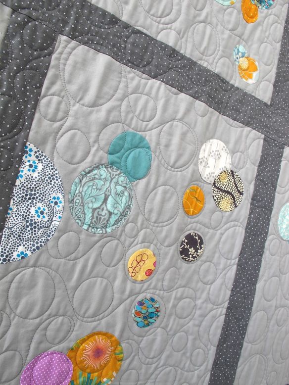 My Traveling Quilt by Leah Brown. Quilted by Kathy Ritter.