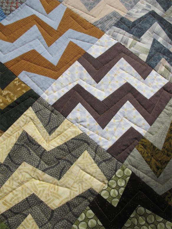 Not Entirely My Fault by Rebecca Rohrkaste. Quilt pattern by Kathy Doughty.