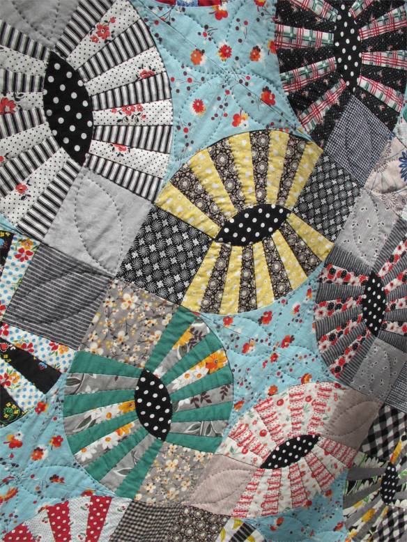 Quilt in Forever and a Day by Amy Adair. Inspired by Gypsy Kisses by Kathy Doughty.