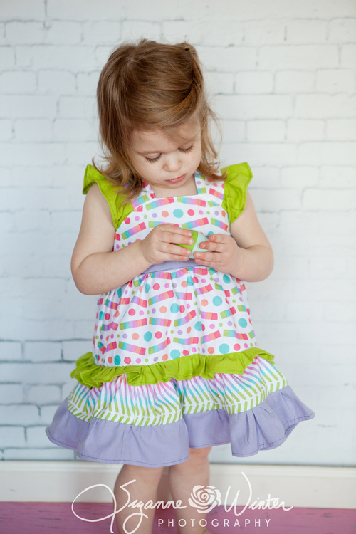 Ruffle Dress by Suzanne Winter, Pattern Revolution Ruffle Dress by Suzanne Winter, Pattern Revolution