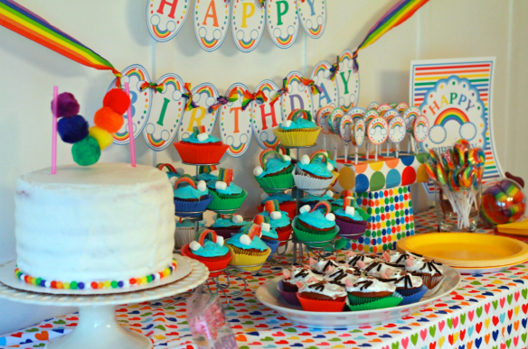 Rainbows and Kitty Cats Birthday Party by Welcome to the Mouse House Rainbows and Kitty Cats Birthday Party by Welcome to the Mouse House