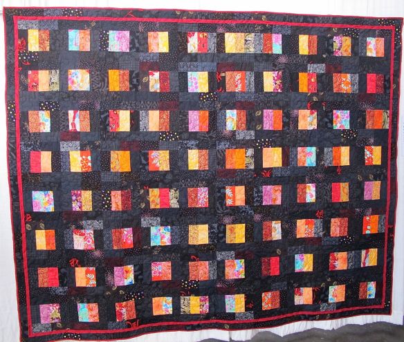 Bento Box for Mary Ann by Gwen McMillan, quilted by Melissa Quilter Bento Box for Mary Ann by Gwen McMillan, quilted by Melissa Quilter