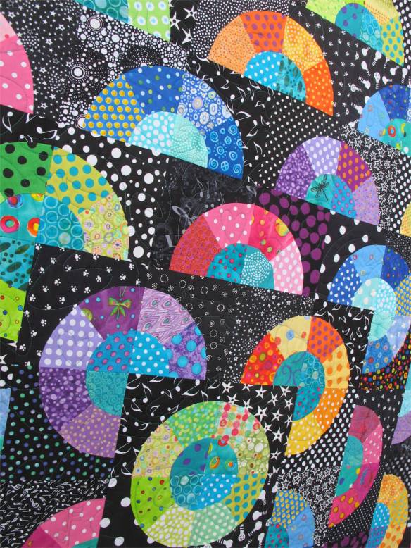 Jana's Graduation Quilt by Anna Martinez, quilted by laura Lee Fritz Jana's Graduation Quilt by Anna Martinez, quilted by laura Lee Fritz