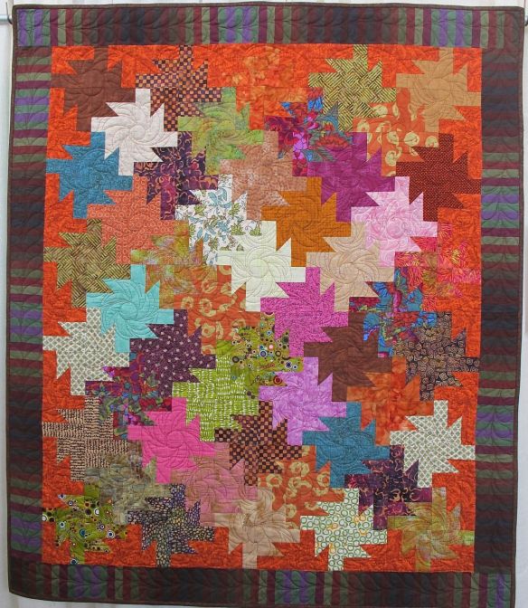 Fifty Sun Daze by Joyce Teekell, quilted by Janice Skiles Fifty Sun Daze by Joyce Teekell, quilted by Janice Skiles
