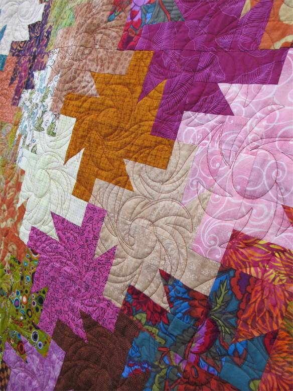 Fifty Sun Daze by Joyce Teekell, quilted by Janice Skiles Fifty Sun Daze by Joyce Teekell, quilted by Janice Skiles