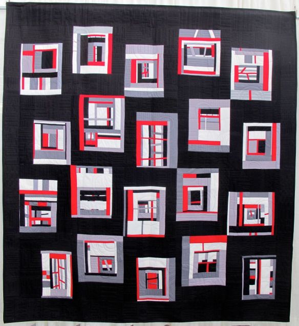 What Do You See by Naomi Pockell, quilted by Sue Fox, Textile Dreams Studio What Do You See by Naomi Pockell, quilted by Sue Fox, Textile Dreams Studio