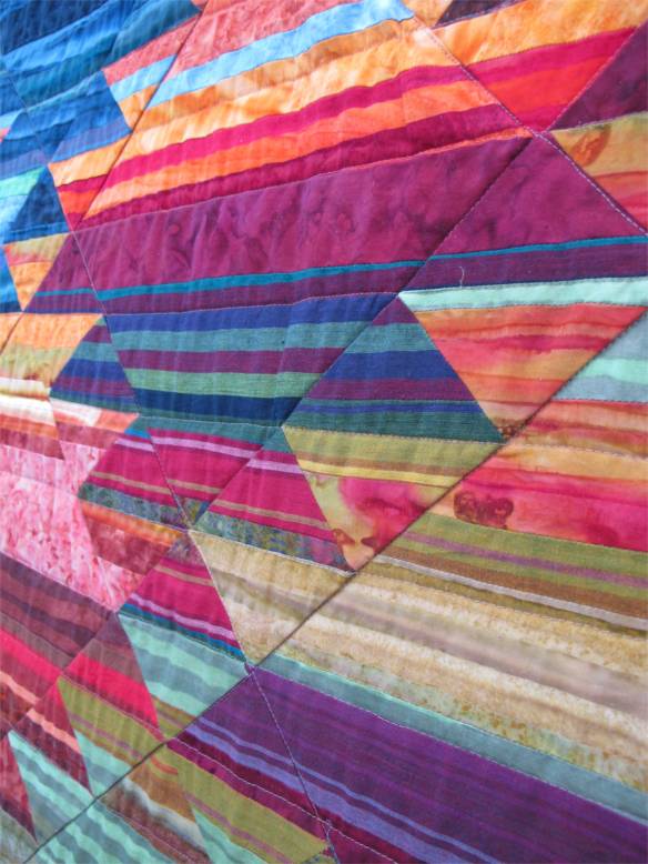 Cold Water in Canyonland by Karen O'Rourke, from the Kilim design by Kaffe Fassett Cold Water in Canyonland by Karen O'Rourke, from the Kilim design by Kaffe Fassett