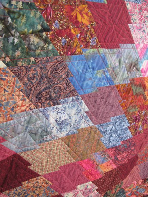 J Puzzle Number 2 by Margo Weeks, quilted by Rebecca Rohrkast J Puzzle Number 2 by Margo Weeks, quilted by Rebecca Rohrkast