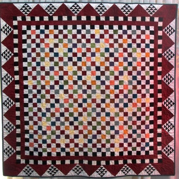 Color Play by Pati Fried, quilted by Kerry Reed. Inspired by a pattern by Olde Green Cupboard Designs IMG_2814